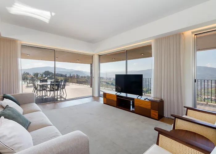 Douro Valley Luxury With Vineyard And Infinity Pool Villa